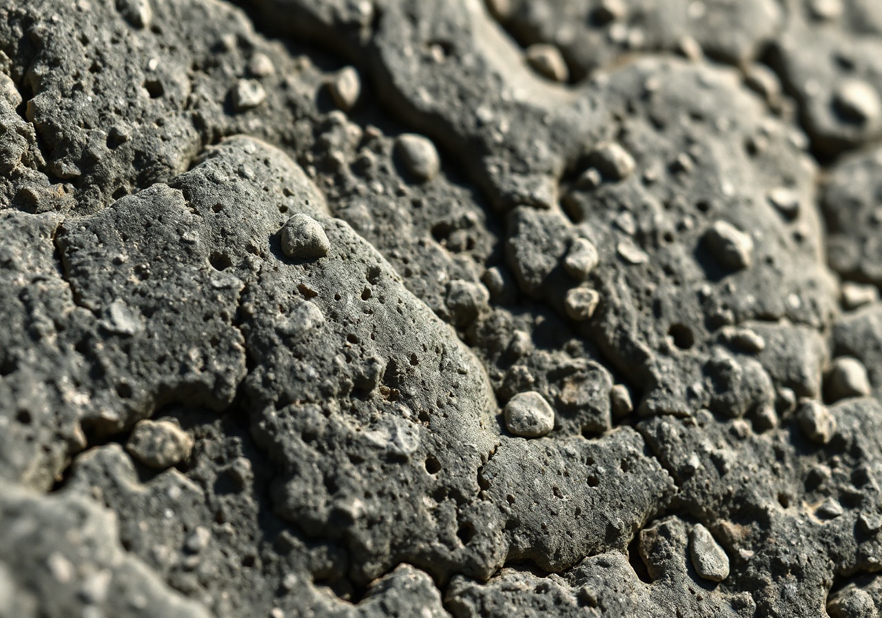 Close-up visualization of PBR material breakdown showing albedo, roughness, and normal map interactions