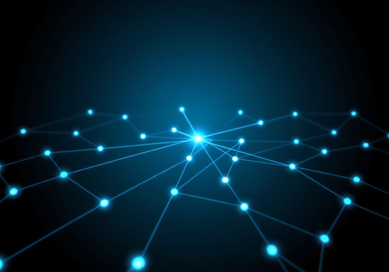 Abstract technical visualization representing the TextuurHaven REST API architecture and data pipeline
